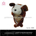 Cool dog plush winter animal hat for men